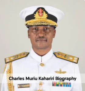 Charles Muriu Kahariri Biography
